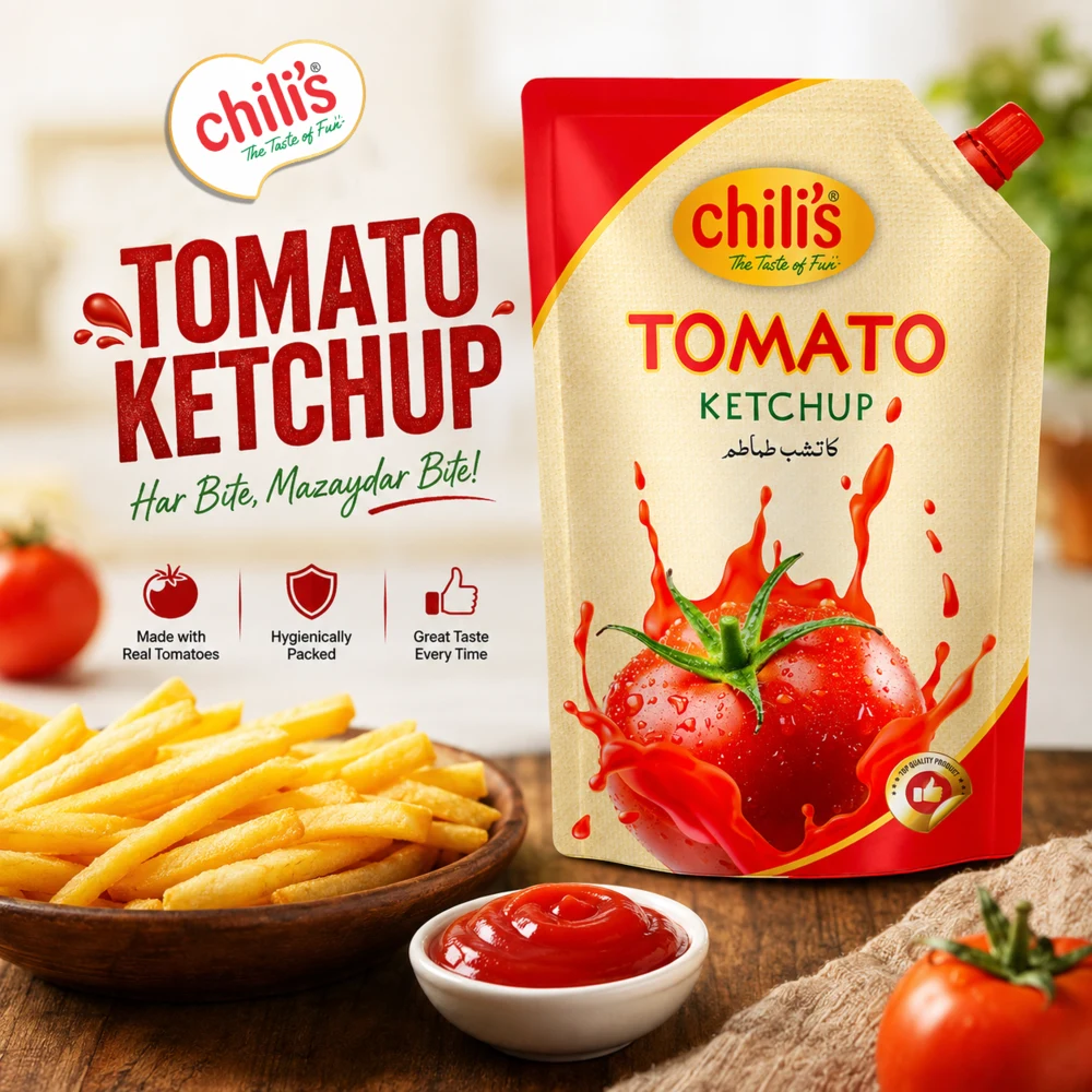Chili's Tomato Ketchup promotional post