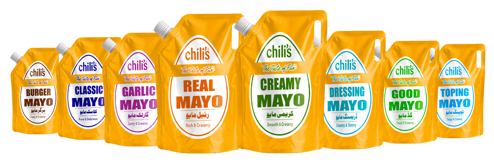 Chili's Food mayonnaise range